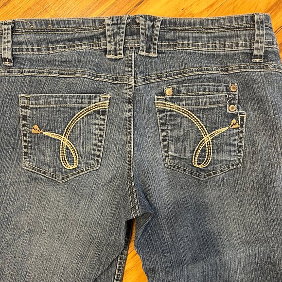 Womens Rewind Bermudas Shorts Jeans Size 7 - Picture 4 of 4